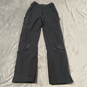 Obermeyer Snow Pants Mens XS Black Alpinist Stretch Ski Snowboard